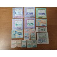 Проездные и талоны на транспорт
