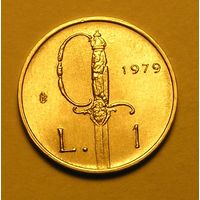 Сан-Марино 1 Лира 1979 Сабля