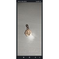 Золотой кулон СССР 583 пробы