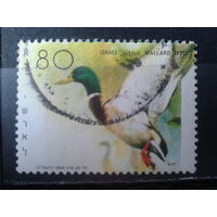 Израиль 1989, Утка, Михель 2 евро гаш.