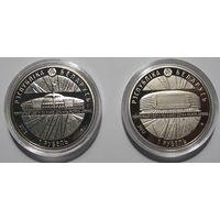 Монеты РБ. Хоккей. 2 монеты. М/никель