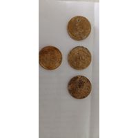 5 копеек СССР 1926, 1932, 1938, 1955
