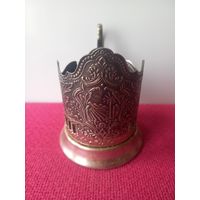 Подстаканник пальмы. Мельхиор. Кольчугино. СССР.