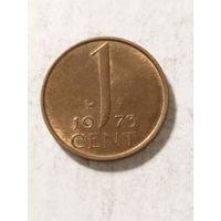 Нидерланды 1 цент 1973