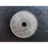 Дания. 25 эре.1969. С 20 копеек. Распродажа коллекции. Смотрите другие лоты.