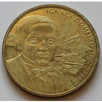 Польша 2 злотых 2007 год "Польские путешественники - Игнацы Домейко (1802-1889)"