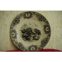 Тарелка декоративная  "Наполеоновская серия "  23,5 см  ( целая )