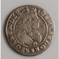 6 грошей 1665 АТ Ян Казимир