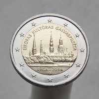 Латвия 2 евро 2014 Рига - Культурная столица Европы