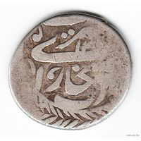 Бухарское ханство 1 Таньга 1886 -1904 г. Бухара Серебро