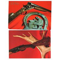 Календарики 1991, 1996 Изделия тульских мастеров