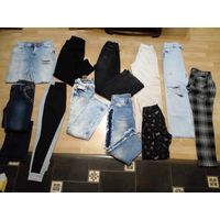 Джинсы, штаны 44-48, 11 шт.в хорошем сост ЗА ВСЕ