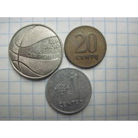 Три монеты Литвы/2 с рубля!