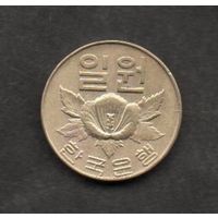 Южная Корея. 1 вона 1967