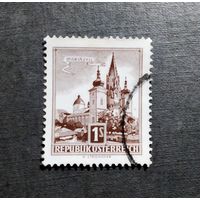 Марка Австрия 1960 год Адхитектура