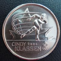 Канада 25 центов 2009 Синди Классен шестикратный призёр Олимпийских игр (1.5.4).