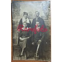 1930-е Открыточный формат шляхта межвоенная Польша (Западная Беларусь) типаж ретро фото