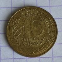 Франция 10 сантимов, 1986 (1-4-58)