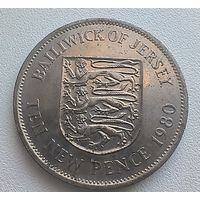 Джерси 10 Пенсов, 1980  5-9-5