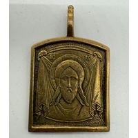 Икона Спас Нерукотворный. Медное литье. Пластика. Редкость!! Красота!! С рубля!!!