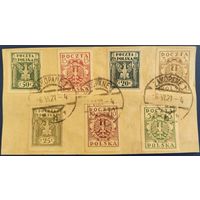 Марочная вырезка. Польша. 1921 г.