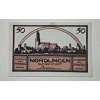1921 год 50 пфеннигов  Германия