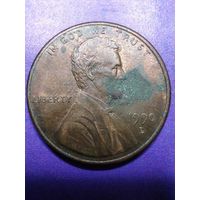 США 1 цент 1990 D