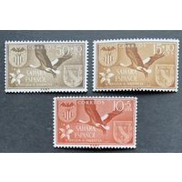 Испанские колонии. Сахара 1958. Птицы 3 марки 177-179