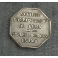 Восьмиугольная монета-жетон Франция.1