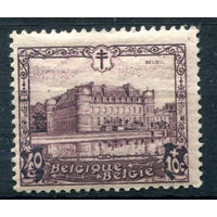 Бельгия - 1930г. - архитектура, борьба с туберкулёзом, 40 + 10 с - 1 марка - MH [Mi 293]. #2-Be-40-B-2