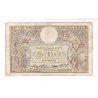 100 ФРАНКОВ 1933 ФРАНЦИЯ