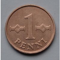 Финляндия, 1 пенни 1963 г.