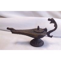 Светильник масляный Лампа Аладдина Бронза Османская империя 19-й век