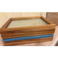 Деревянные фабричные рамки для больших фото