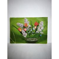 Открытка, 1981 г. Б/у. 8 марта. Фото Б. Круцко.  14