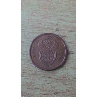 ЮАР, 5 центов 2007.