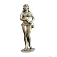 Статуэтка Женщина в бикини Оловянный сплав
