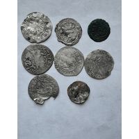 Монеты средневековье серебро.