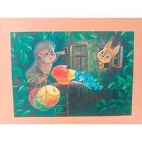 Открытка Зарубин,1986 чистая