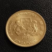 Сингапур 5 центов 1989г.