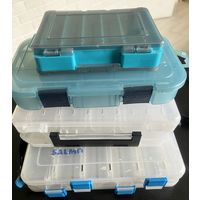Тубус Salmo + 4 коробки + шнур Berkley