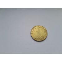 1 крона 2000 года. Эстония.