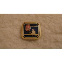 Значок "Олимпиада 1980. Гребля".