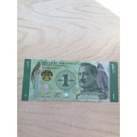 Гватемала 1 UNC с рубля