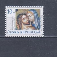 [2276] Чехия 2008. Культура.Искусство.Живопись.Пасха. Одиночный выпуск.Гашеная марка.