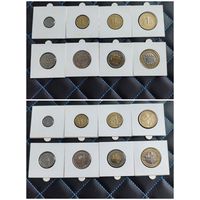 Распродажа !!! Западная Африка 8 монет (1, 5, 10, 25, 50, 100, 200, 500 франков) 2001-2008 гг. UNC