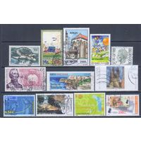 [2808] Марки Европы. 12 гашеных марок.