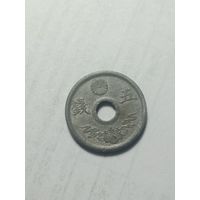 Япония 5 сен  1944 года .