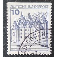 ФРГ 1977 Замок Глюксбург , без зубцов сверху, без клея.