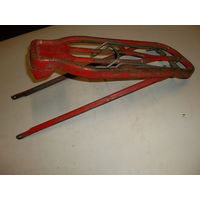 Багажник старого велосипеда